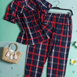 Alternative view of BỘ MẶC NHÀ CỔ TRÒN CÁCH ĐIỆU 02342